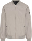 MACLAY BOMBER JACKET - ELEPHANT SKIN