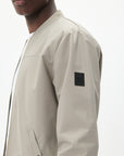 MACLAY BOMBER JACKET - ELEPHANT SKIN