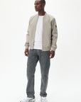 MACLAY BOMBER JACKET - ELEPHANT SKIN