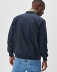 MACLAY BOMBER JACKET - DARK NAVY
