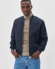 MACLAY BOMBER JACKET - DARK NAVY