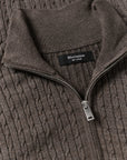 MAMASON SZ CABEL - BROWN SOIL MELANGE