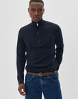 MAMASON SZ CABEL - DARK NAVY MELANGE