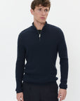 MAMASON SZ CABEL - DARK NAVY MELANGE
