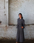 SARI SKIRT - CARREAUX NAVY