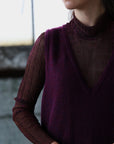 TAMMY TOP - GRAPE