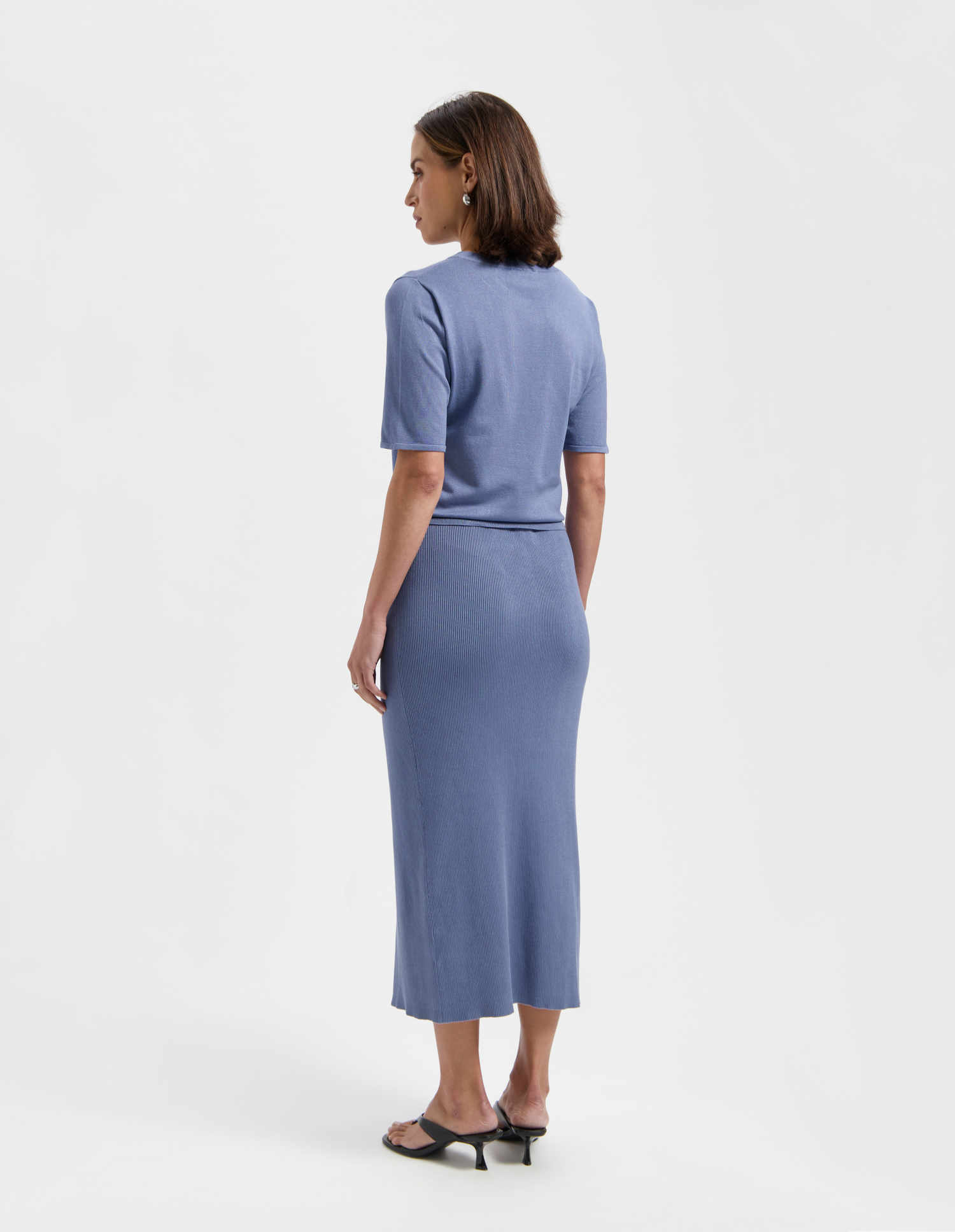 FLO SKIRT - FADED BLUE