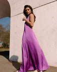 JO DRESS - GRAPE