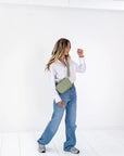MINI MESSENGER - PASTEL GREEN