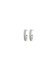 GLOW EARRINGS MINI - SILVER