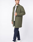 CFCLARCK PADDED TRENCH COAT - OLIVE