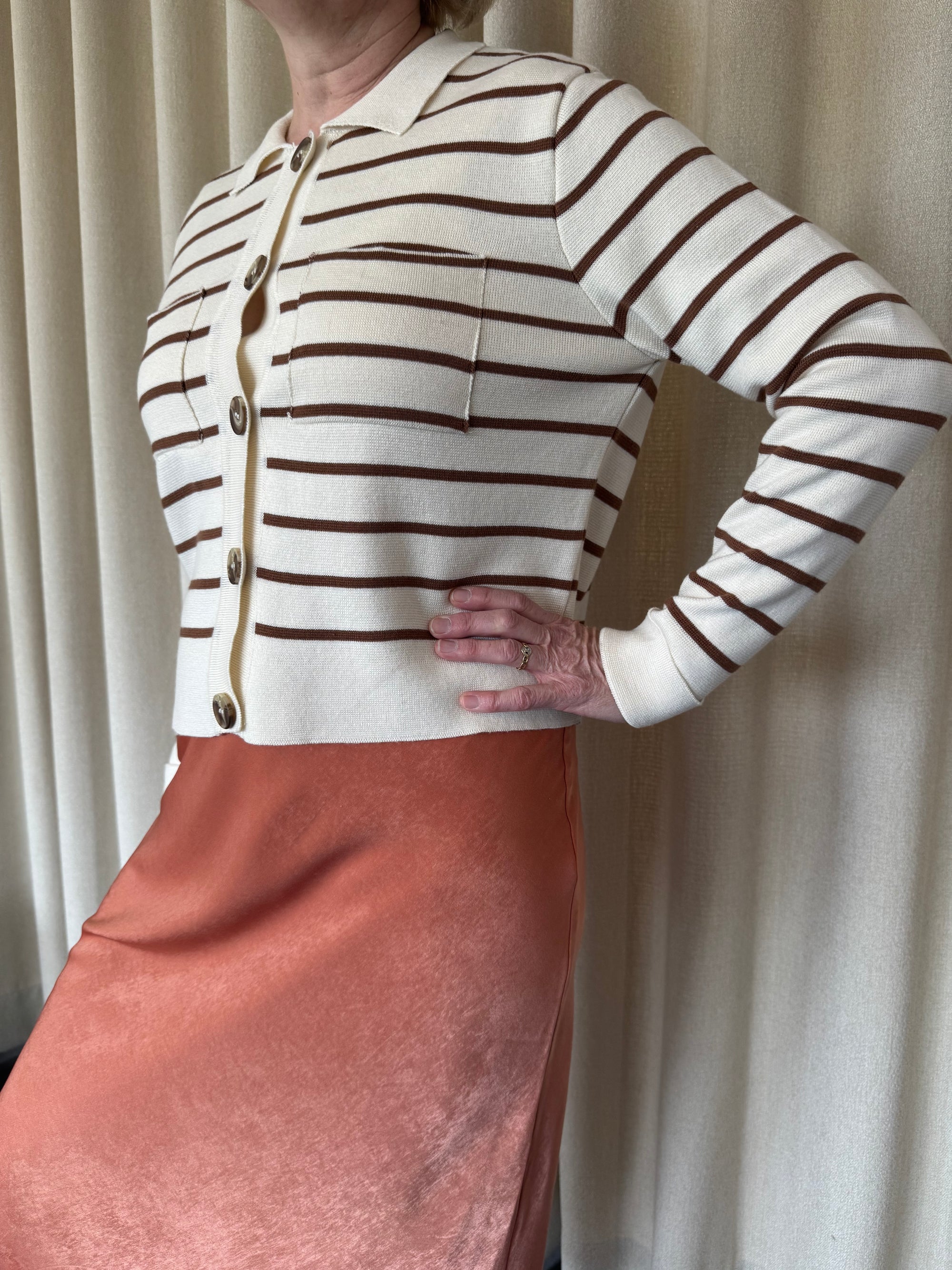 VALI CARDIGAN - MOKA