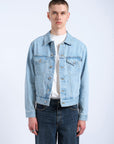 JOEY TRUCKER JACKET - STREAM LIGHT RETRO