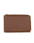 DR MINI ZIPPER WALLET - BROWN