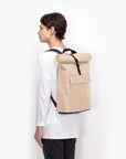 JANNIK MEDIUM BACKPACK - BEIGE