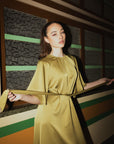 GEORGE DRESS - OLIVE
