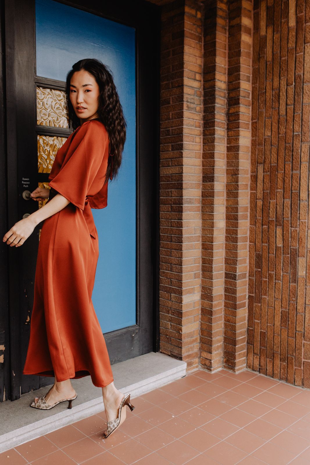 GEORGE DRESS - RED