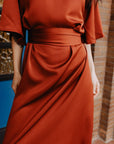 GEORGE DRESS - RED