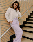 CLEMENCE PANTS - LILA