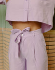 CLEMENCE PANTS - LILA
