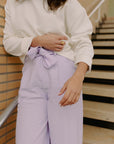 CLEMENCE PANTS - LILA