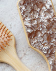 BOBBY - BAMBOO BRUSH - MARMER ROSE