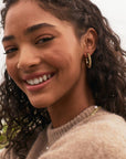 TINSEL EARRINGS - GOLD