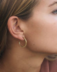 TINSEL THIN EARRINGS S - GOLD