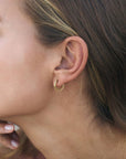 TINSEL EARRINGS XS - GOLD