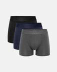 3 PACK BAMBOO BOXERS - MULTICOLOR 49
