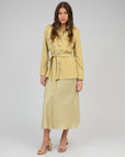 JANI SKIRT - BUTTER YELLOW